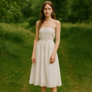 Vintage Scott McClintock Cottagecore Eyelet Skirt – XS/Small